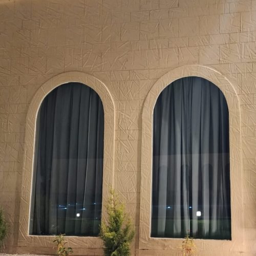 Designer textured wall painting with premium finish